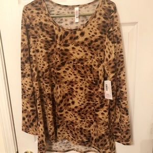 Lularoe XL leopard print Lynnae